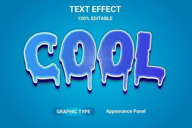 Vector coole 3d-teksteffecten