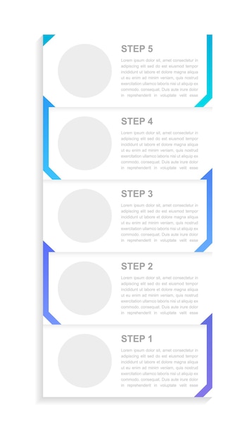 Cooperation contract infographic chart design template
