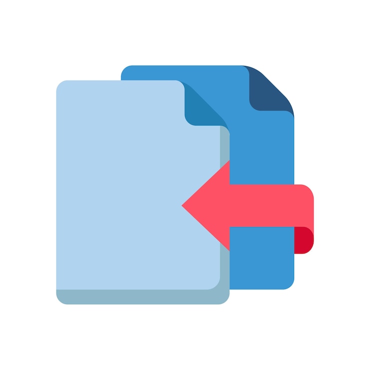 Vector copy icon design vector template