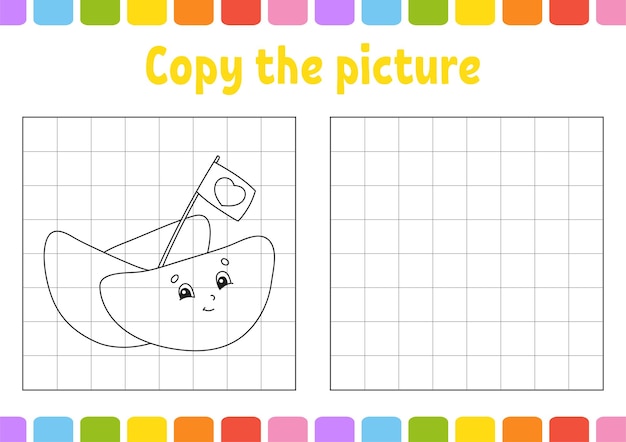 Скопируйте картинку страницы книжки-раскраски для детей образовательный развивающий лист игра для детей