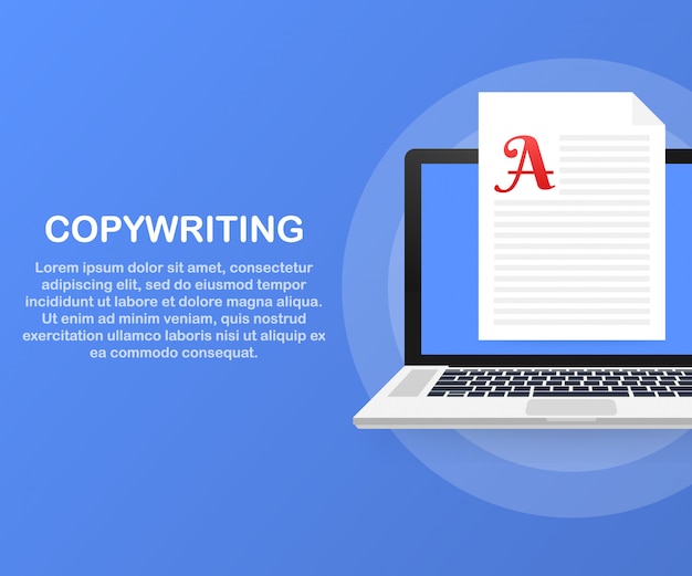 Copywriting, sviluppo di contenuti, libero professionista, modello di post sul blog