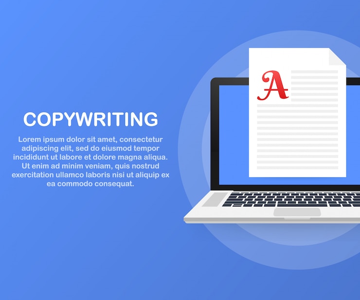 Vector copywriting, content development, freelance, blog post template