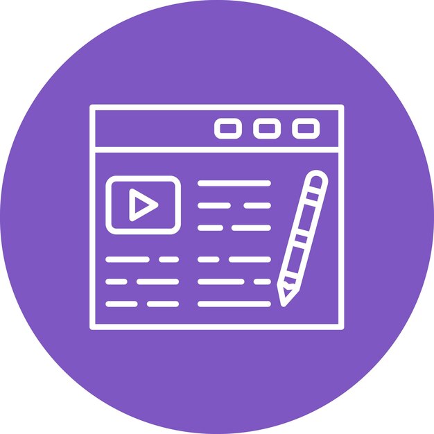コピーライティング アイコン ベクトル イメージ SEO と SEM に使用できます