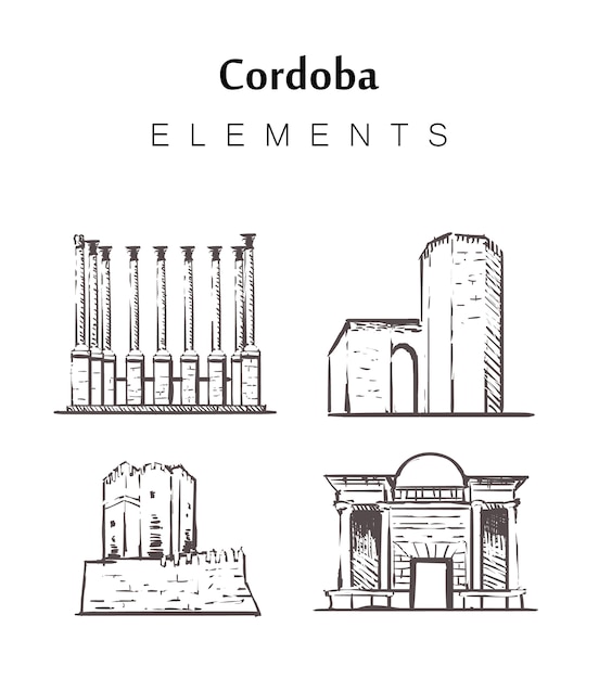 Cordoba set buildings