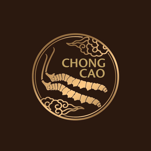 동충하초 Chong Cao Dong Chong Xia Cao 또는 버섯 동충하초