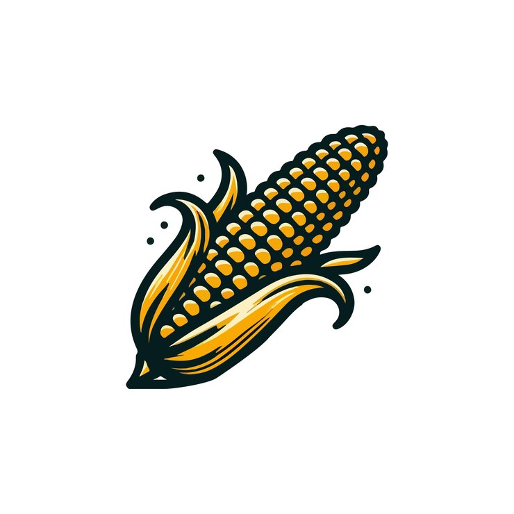 Vector corn ai generated image