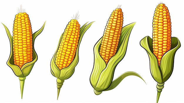 Corn clipart vector