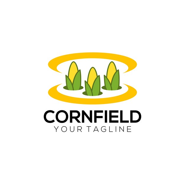 Corn field logo