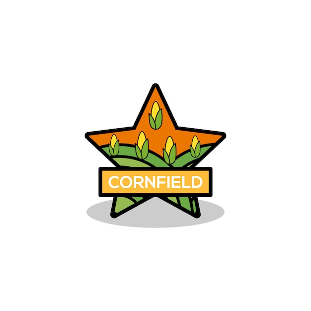 Corn field logo