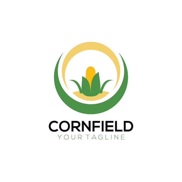 Corn field logo