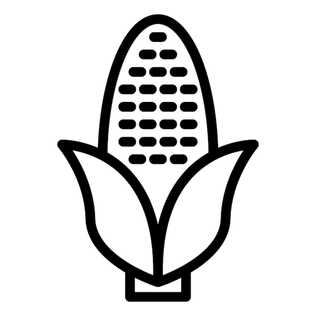 Corn Icon Style