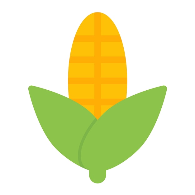 Corn Vector Illustratie Stijl