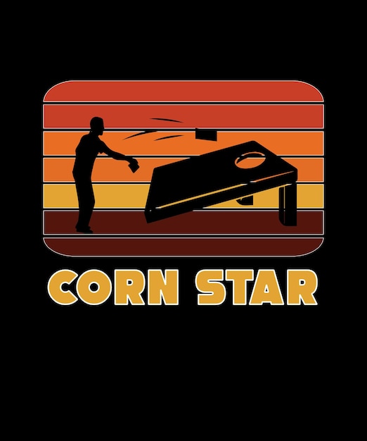 Cornhole tshirt ontwerp cornhole typografie tshirt ontwerp cornhole citaten tshirt ontwerp