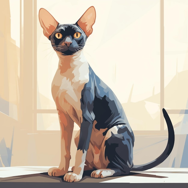 cornish rex kitten cat