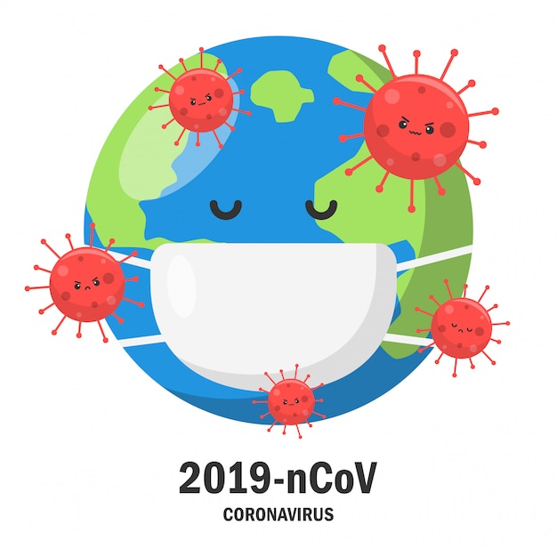 Coronavirus achtergrond
