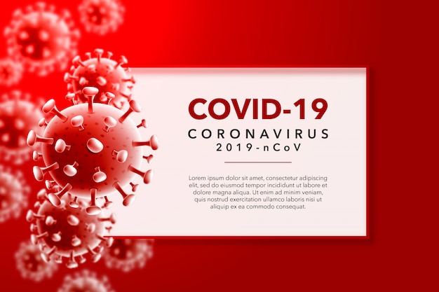 Coronavirus background