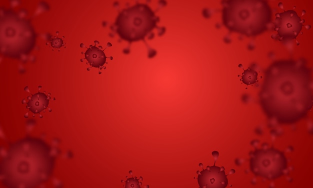 Coronavirus or Corona virus concept.