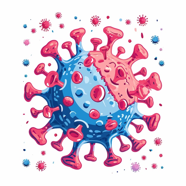 Vector coronavirus icon