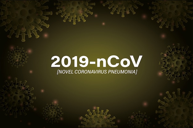 Vector coronavirus illustratie