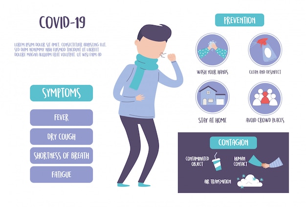 Coronavirus illustration