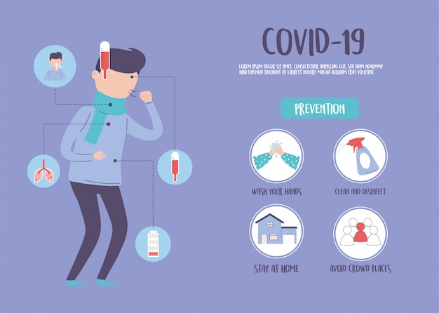 Coronavirus illustration