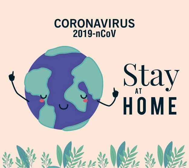 Vector coronavirus illustration