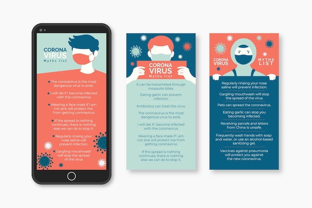 coronavirus instagram myths list