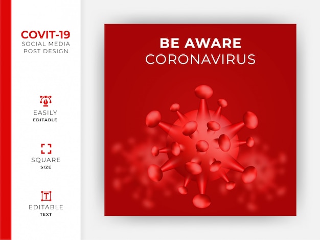 Coronavirus preventie illustratie