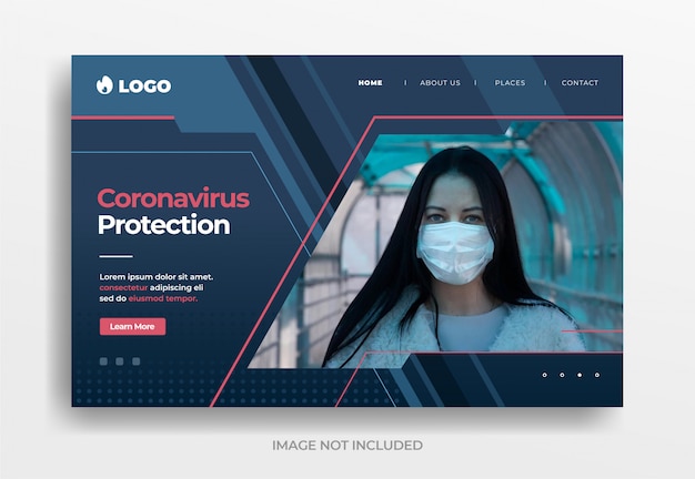 Coronavirus protection banner