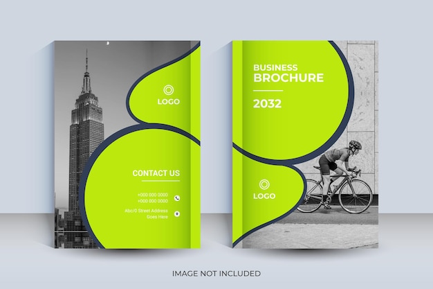 Corporate a4 book cover design and annual report and magazine template