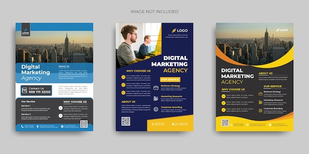 Corporate A4 Print Ready Elegant Flyer Design Template