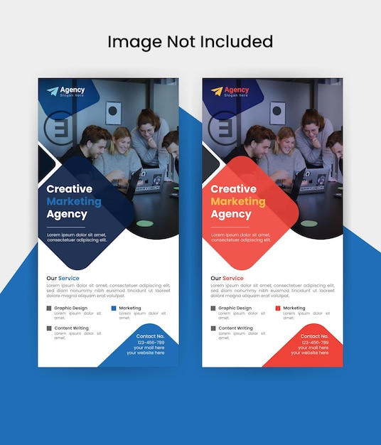 Corporate Agency DL Flyer Design of Premium Template