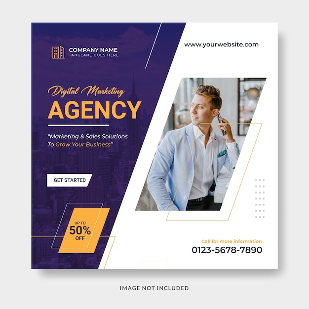 Corporate Agency Web Banner Template