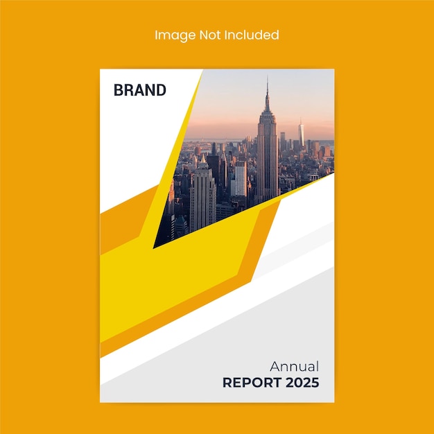 Corporate annual report cover design