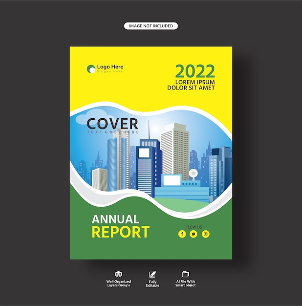 corporate annual report design template