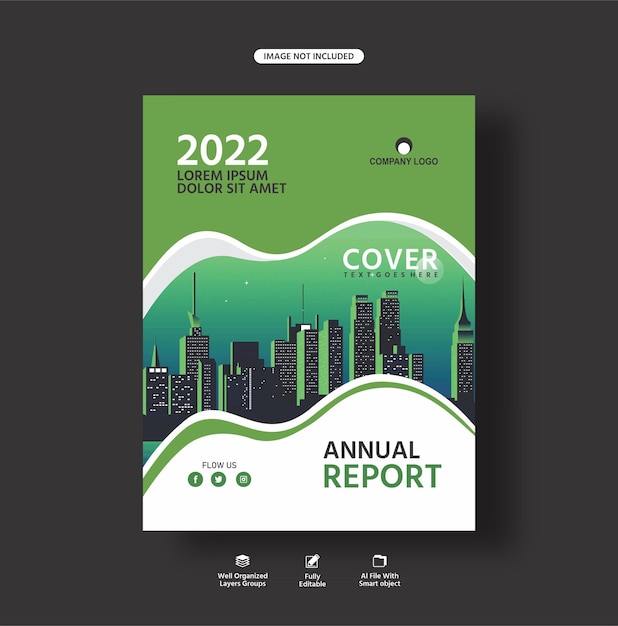 corporate annual report design template