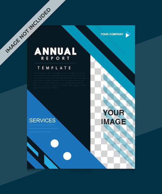 Corporate Annual Report Template design