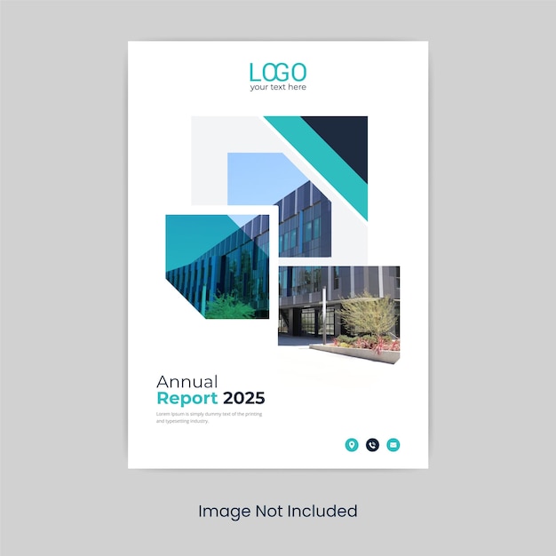 Corporate annual report template design