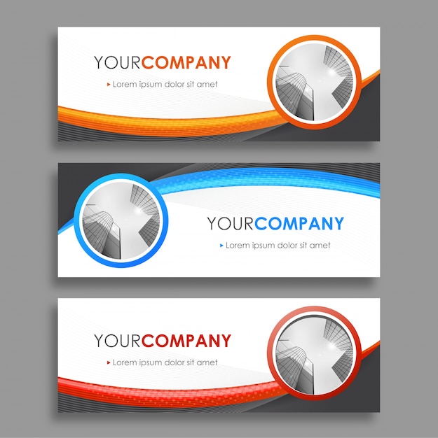 Corporate banners