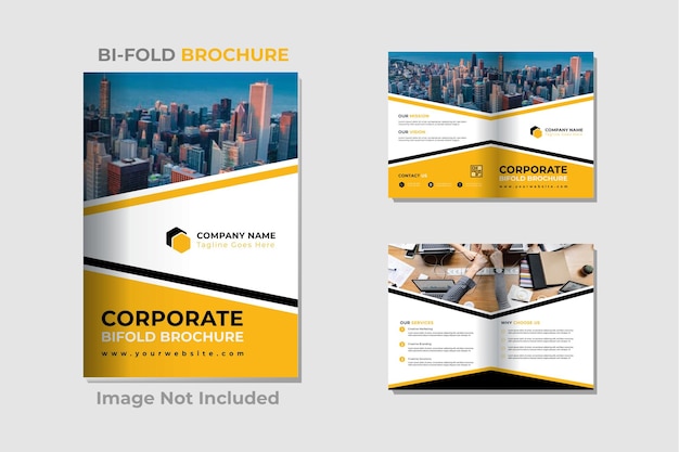 Corporate Bifold Brochure Design