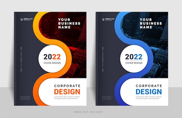 Corporate Book Cover Design Template