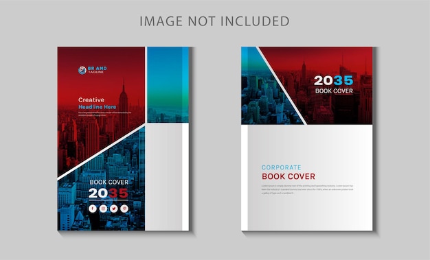 Corporate book cover design