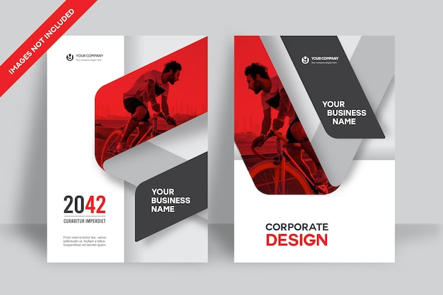 Corporate Book Cover ontwerpsjabloon