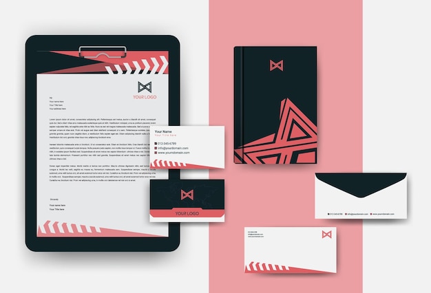 Corporate Brand Identity set