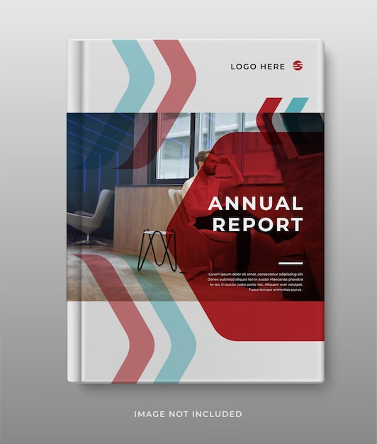 Vector corporate brochure business annual report design