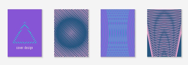 Copertina brochure aziendale con elemento geometrico minimalista