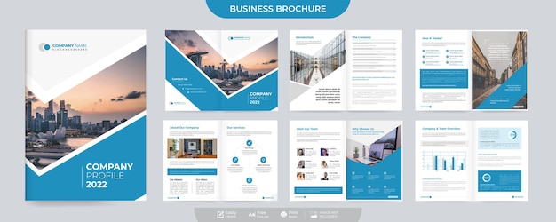 Vector corporate brochure and proposal template