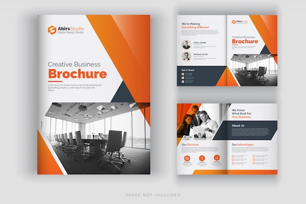 Corporate brochure template or company profile