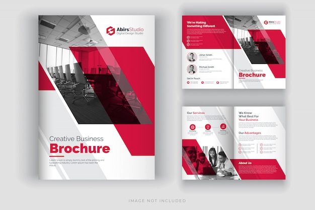 Corporate brochure template or company profile