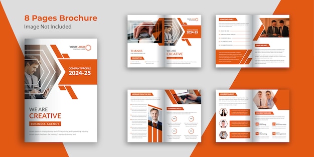 Corporate brochure template